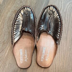 Amuse Society x Matisse Morocco Leather Slide Sandals